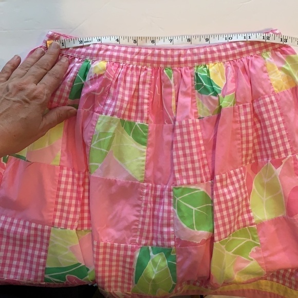 Lilly Pulitzer patchwork skirt preteen size 16 - Picture 5 of 8